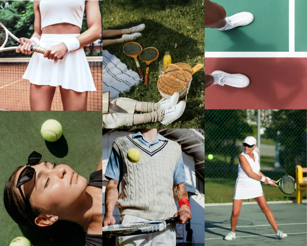 Recreation, Set, Match: Get the Tenniscore Aesthetic With These Sun shades