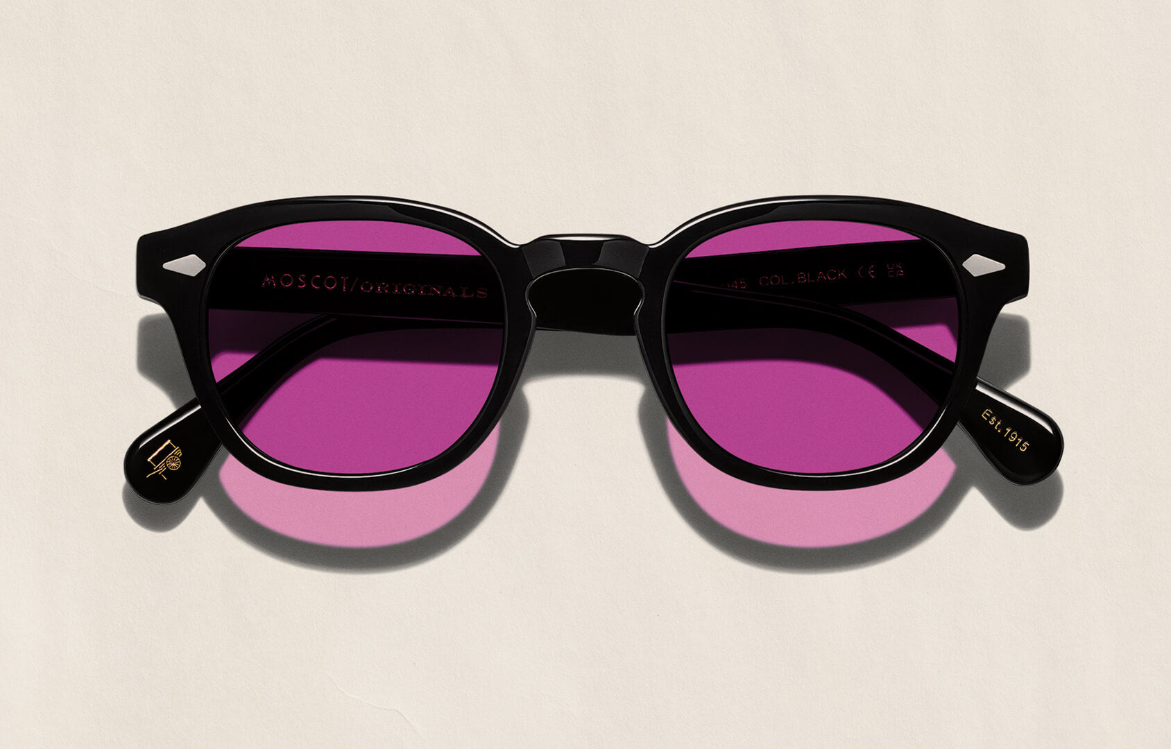 CHARLIE COX WEARS THE LEMTOSH BLACK WITH CUSTOM MADE TINTS™ IN BRITISH GQ